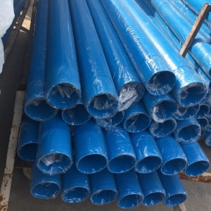 Tubo per conduit per pozzetto profilato in PVC